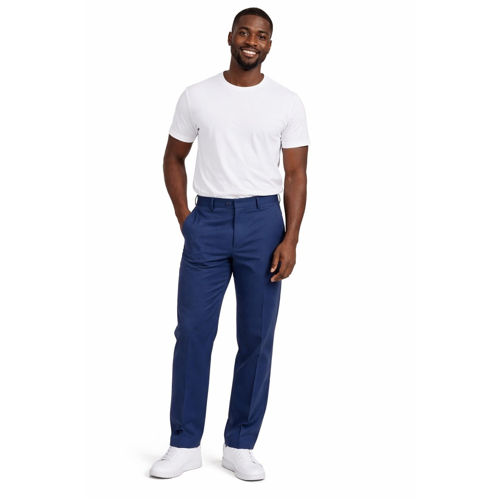 DICKIES 874 Original Fit Work Pants Mens 44x34‎ Navy Durable Workwear Classic